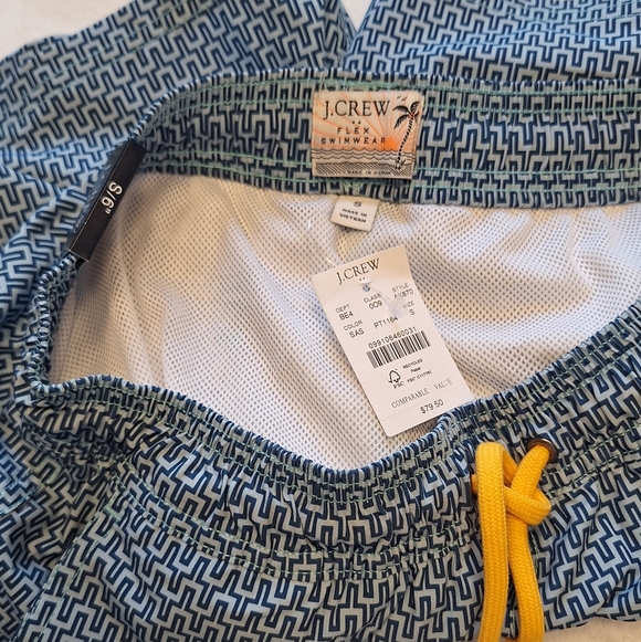 NWT- J. Crew Flex 6" Swim Shorts - Picture 7 of 13